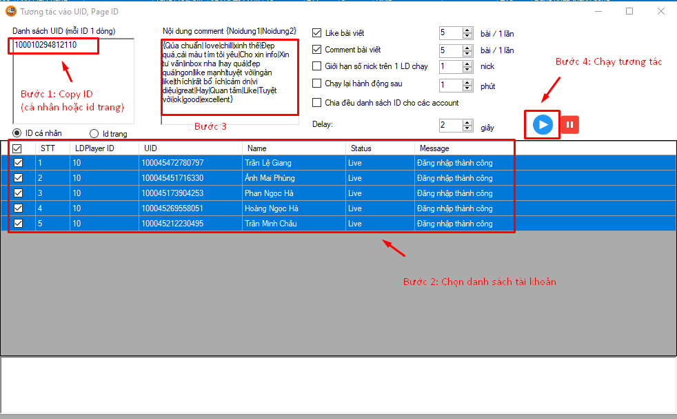 huong-dan-tuong-tac-vao-page-id-uid-tren-phan-mem-nuoi-nick-gia-lap