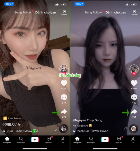 Chia sẻ video Tiktok lên Facebook