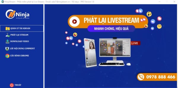 ứng dụng phát lại livestream trên facebook