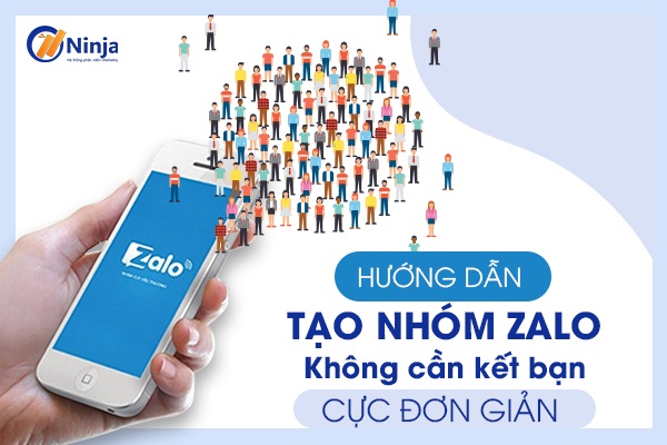 tạo nhóm zalo không cần kết bạn như thế nào