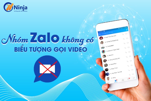 Tại sao zalo nhóm không có video gọi biểu tượng