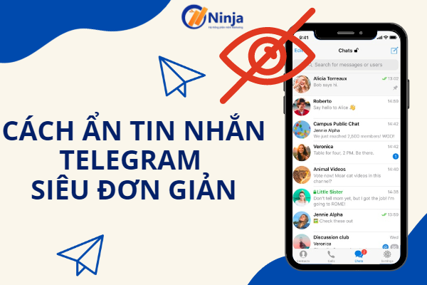 Cách ẩn tin nhắn Telegram 