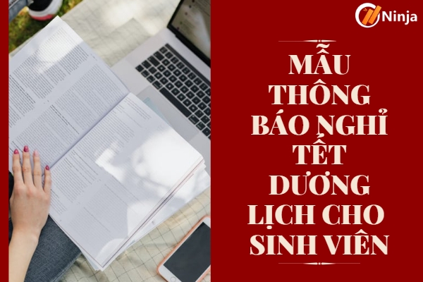 Mẫu thông báo cho sinh viên