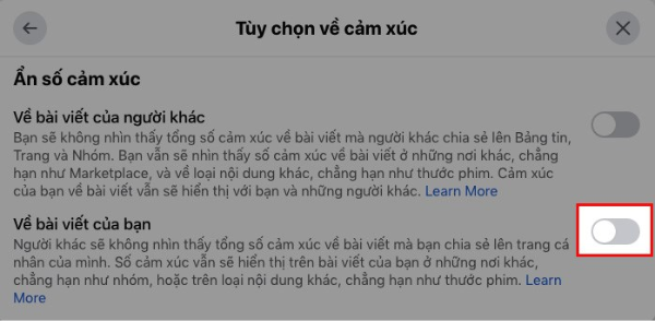 Cách ẩn số người like trên facebook 