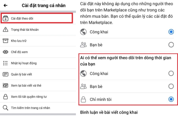 Ai có thể xem người theo dõi trên trang của bạn