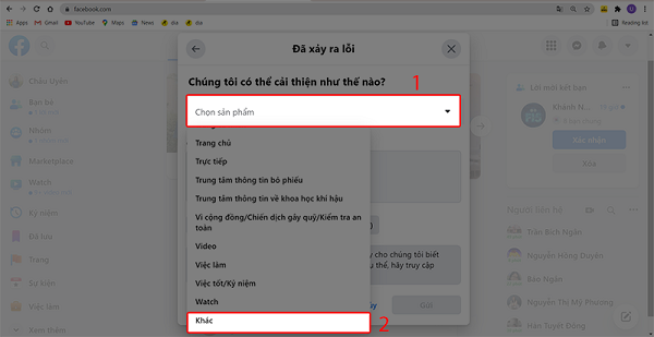 tài khoản facebook bị hạn chế