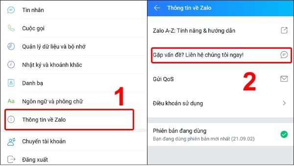 tài khoản zalo bị khóa