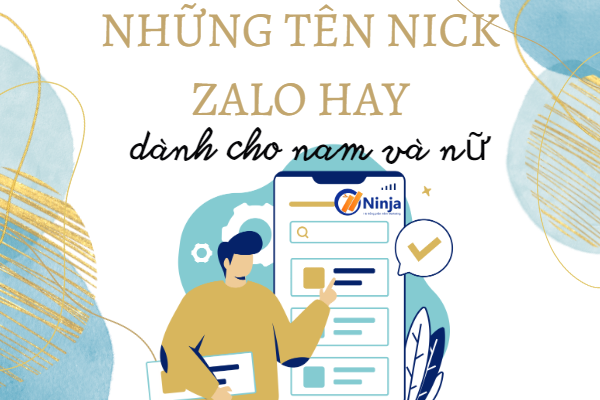 Những Tên Nick Zalo Hay, Dễ Thương Dành Cho Nam Và Nữ