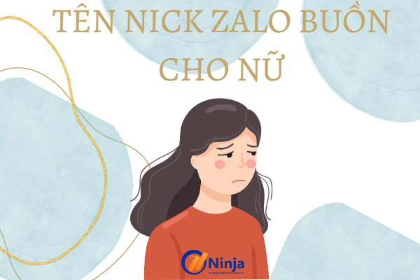 Tên nick zalo buồn cho nữ