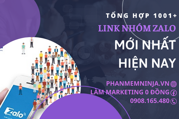 Link nhóm Zalo mới cập nhật 