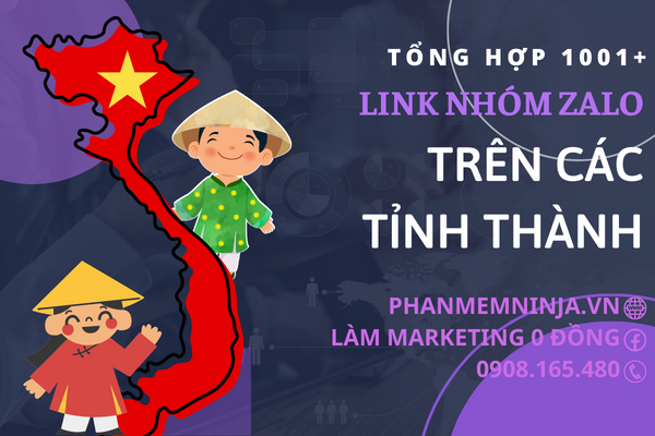 Nhóm Zalo trên các tỉnh thành