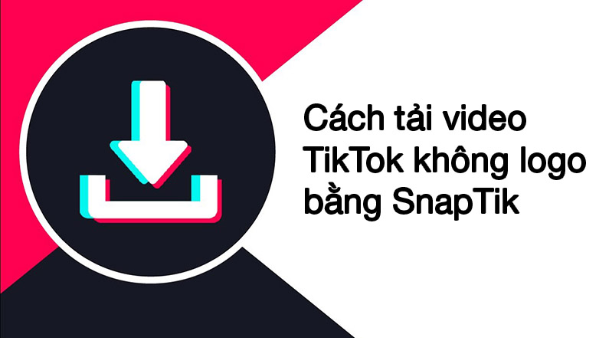 App tải video tiktok không logo cho iphone - SnapTik