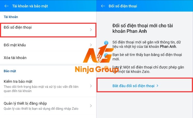 dấu hiệu Zalo bị hack