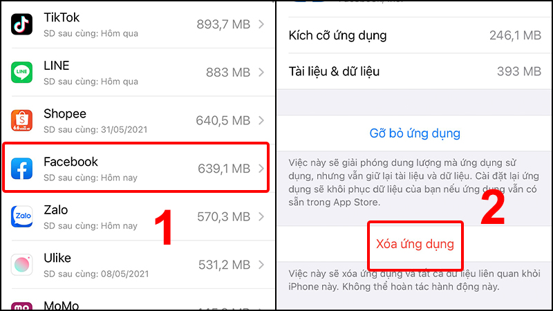 không lưu được ảnh trên facebook