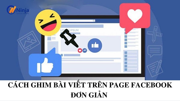 cách ghim bài viết trên page facebook