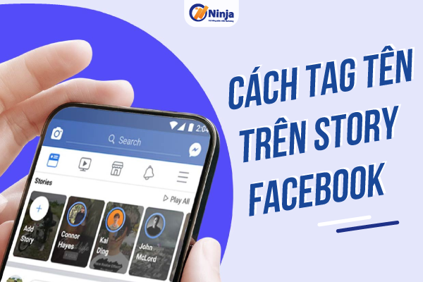 cách tag tên trên story facebook