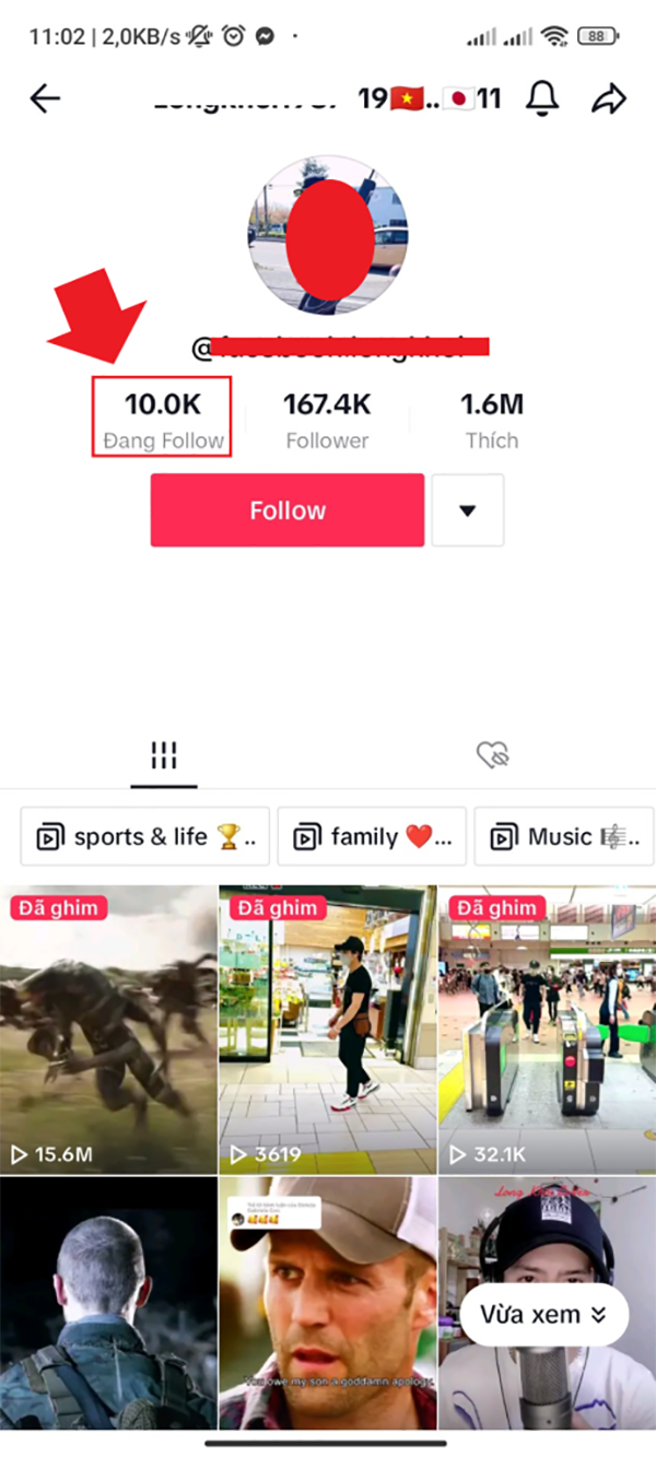 giới hạn follow trên tiktok