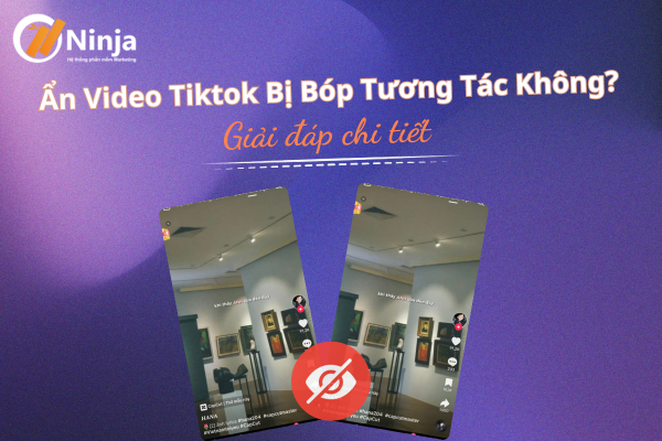 ẩn video tiktok bị bóp tương tác không