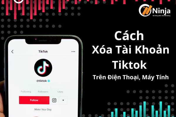 cách xóa tài khoản tiktok