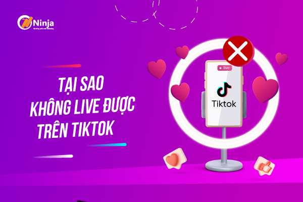 tại sao không live được trên tiktok