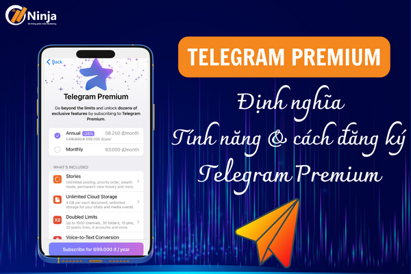 Telegram Premium la gi