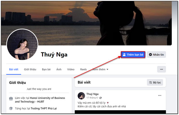 Cách kết bạn lại trên facebook