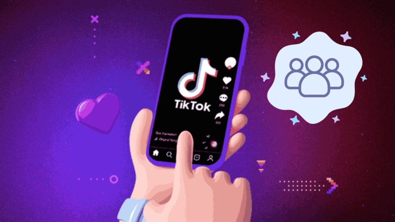 Tương tác với người xem tiktok