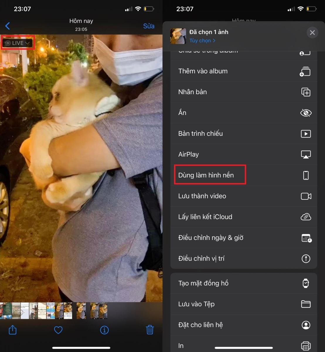 Bước 2 để lấy video tiktok